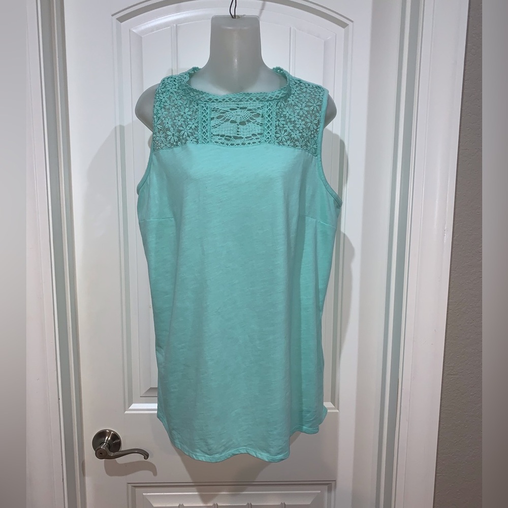 Lane Bryant Mint Colored Top NWOT